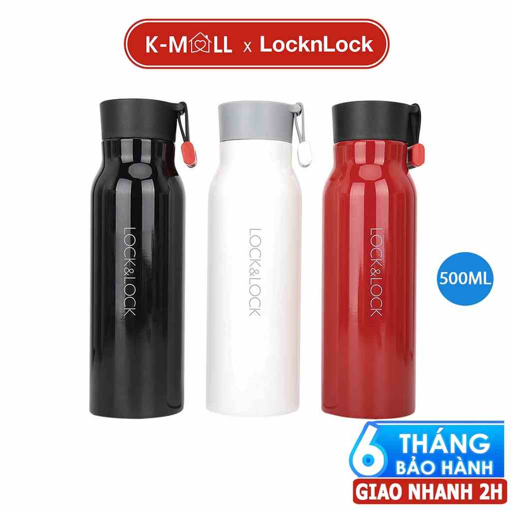 Bình giữ nhiệt LocknLock 500ml Name Tumbler làm bằng thép không gỉ, đáy chống trượt LHC4125 - K-MALL