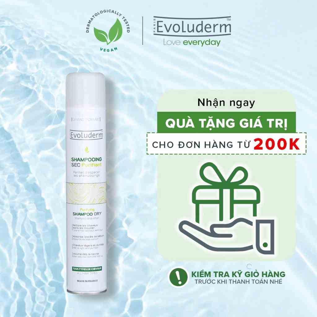 Dầu gội đầu khô Evoluderm 400ml