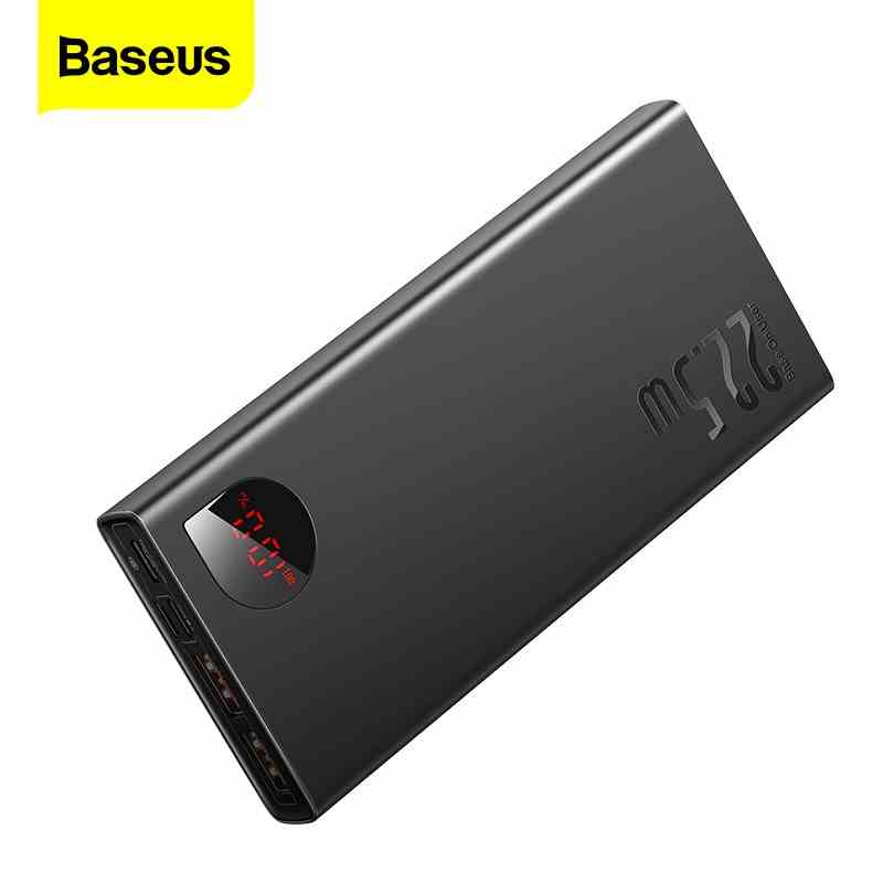 [Mã ELBMO2 giảm 12% đơn 500K] Sạc Dự Phòng BASEUS 20000mah/10000mah Cổng Sạc Nhanh 3.0