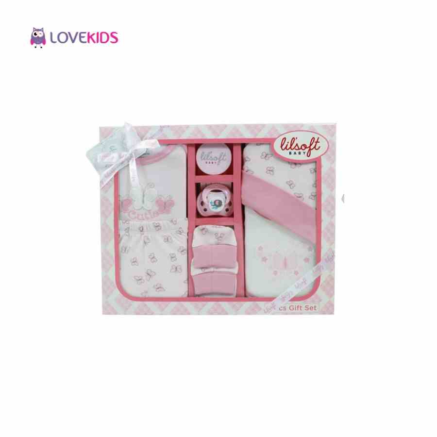 [Mã BMLTA35 giảm đến 35K đơn 99K] Set quà tặng sơ sinh cao cấp 7 chi tiết - Lovekids