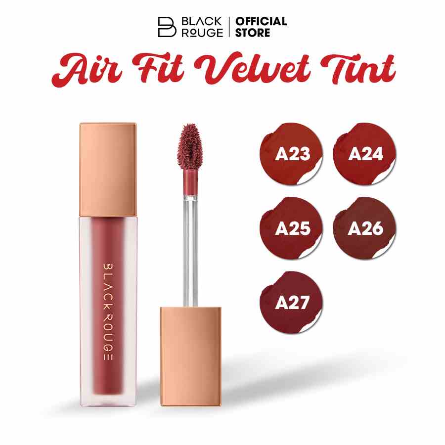 Son Kem Black Rouge Air Fit Velvet Tint Ver 5 36,8 g