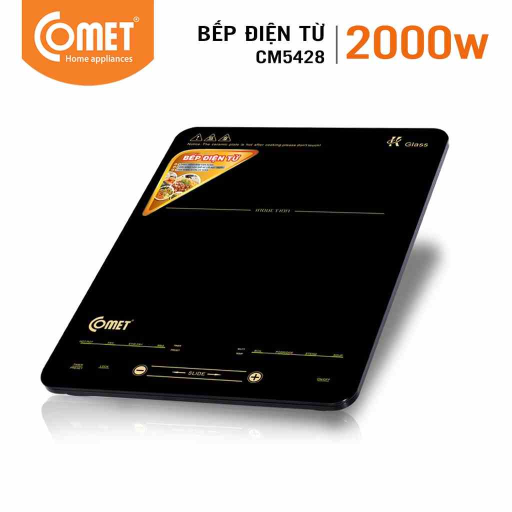 Bếp điện từ Comet CM5428 2000W cảm ứng - tặng nồi inox