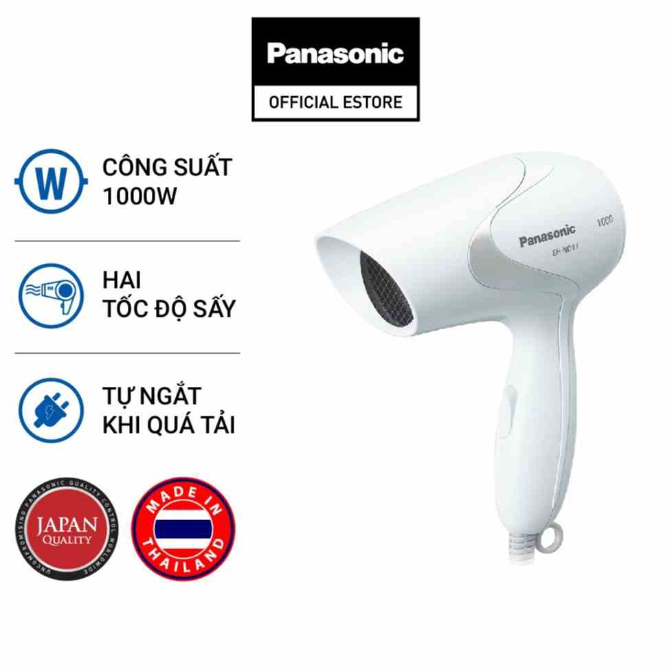 Máy Sấy Tóc Panasonic EH-ND11 - Bảo Hành 12 Tháng - Hàng Chính Hãng