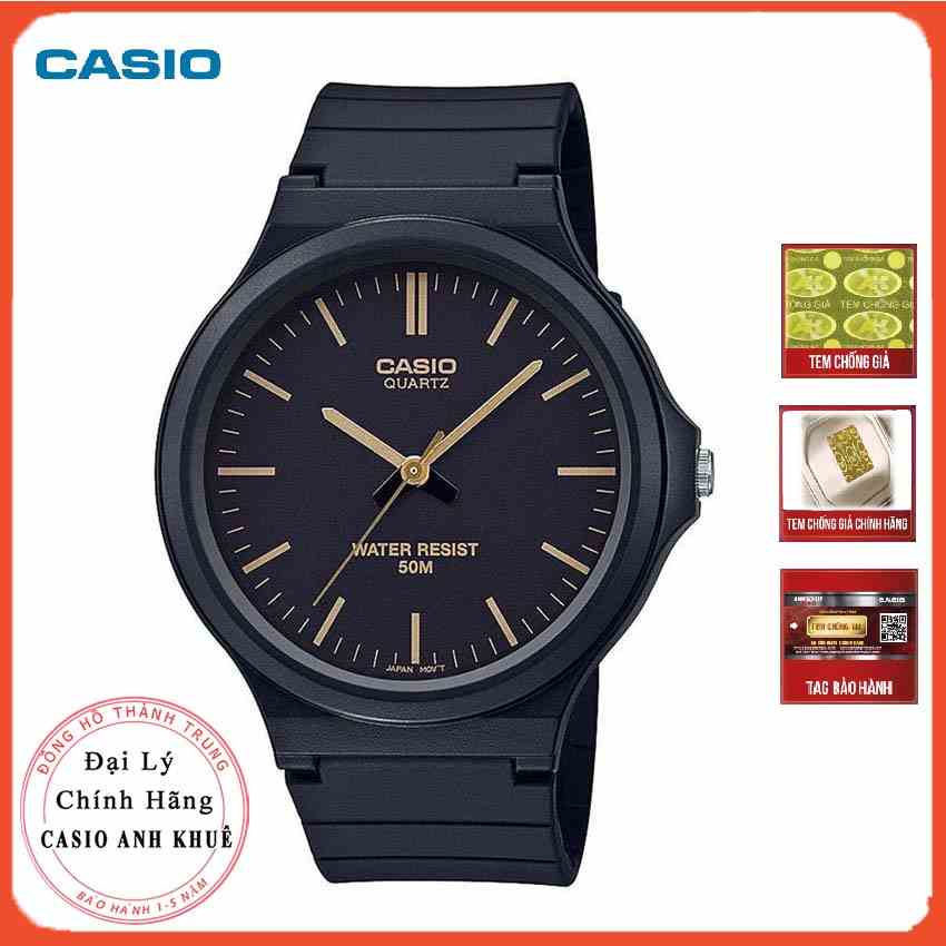 Đồng hồ Nam Casio MW-240-1E2VDF dây nhựa