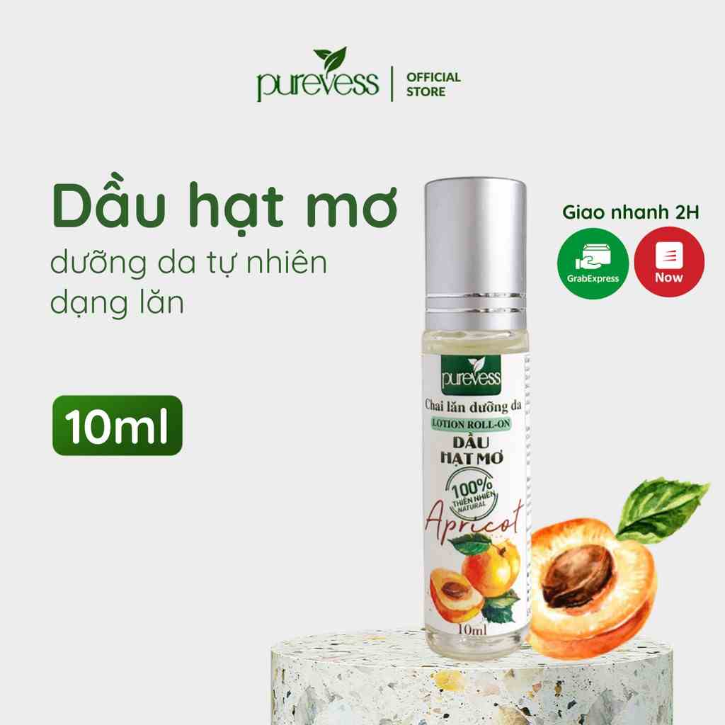 Chai Lăn Dầu Mơ giúp giảm nhờn da nuôi dưỡng da PUREVESS