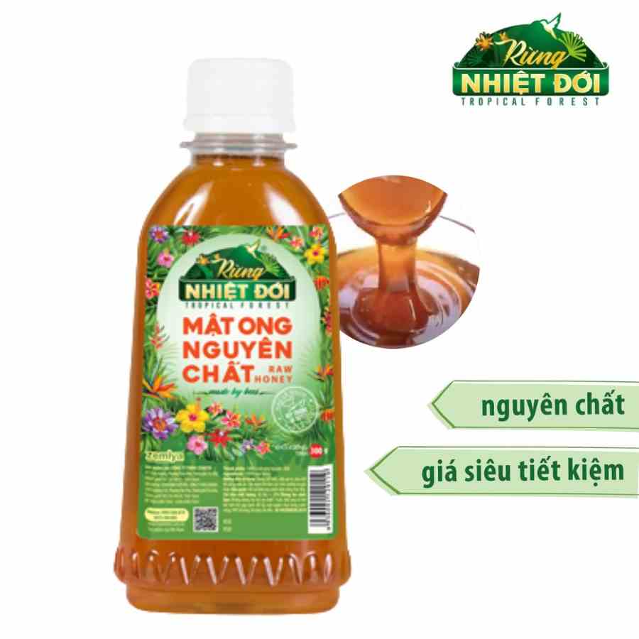 Mật ong nguyên chất Rừng Nhiệt Đới 300g - Mật ong rừng nguyên chất