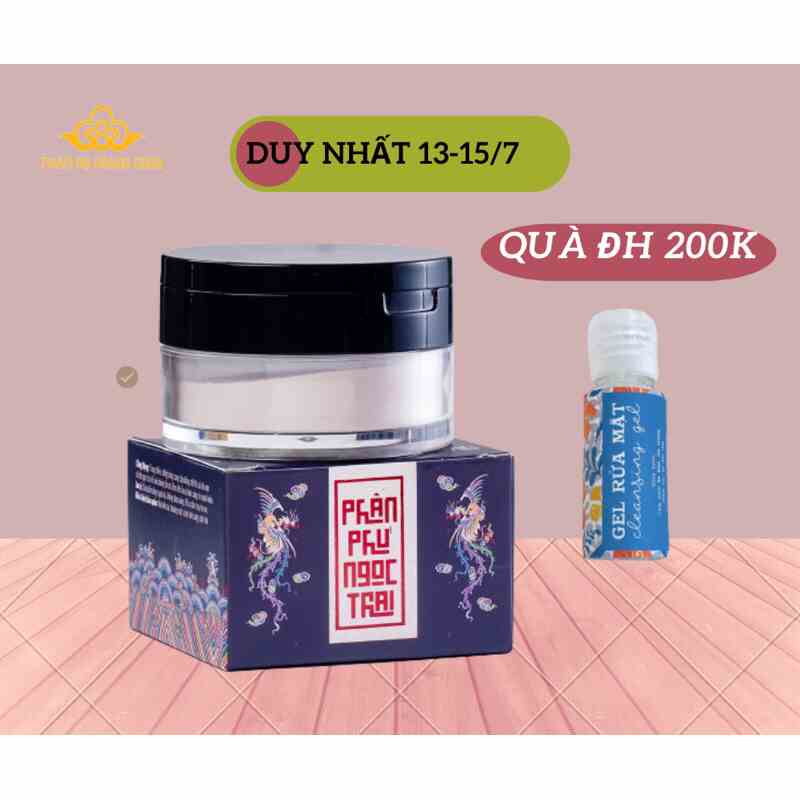 Phấn Phủ Tinh Chất Ngọc Trai Phấn Nụ Hoàng Cung (Màu da/ Màu trắng) 25gr/hộp