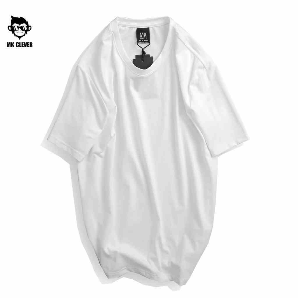 Áo thun trơn MK CLEVER Chất liệu thun cotton 100% co giãn 4 chiều, siêu hot 2021 - ATT054