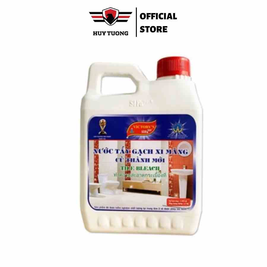 Nước lau gạch lau nền xi măng HUY TUONG 1100ml đa năng cao cấp.