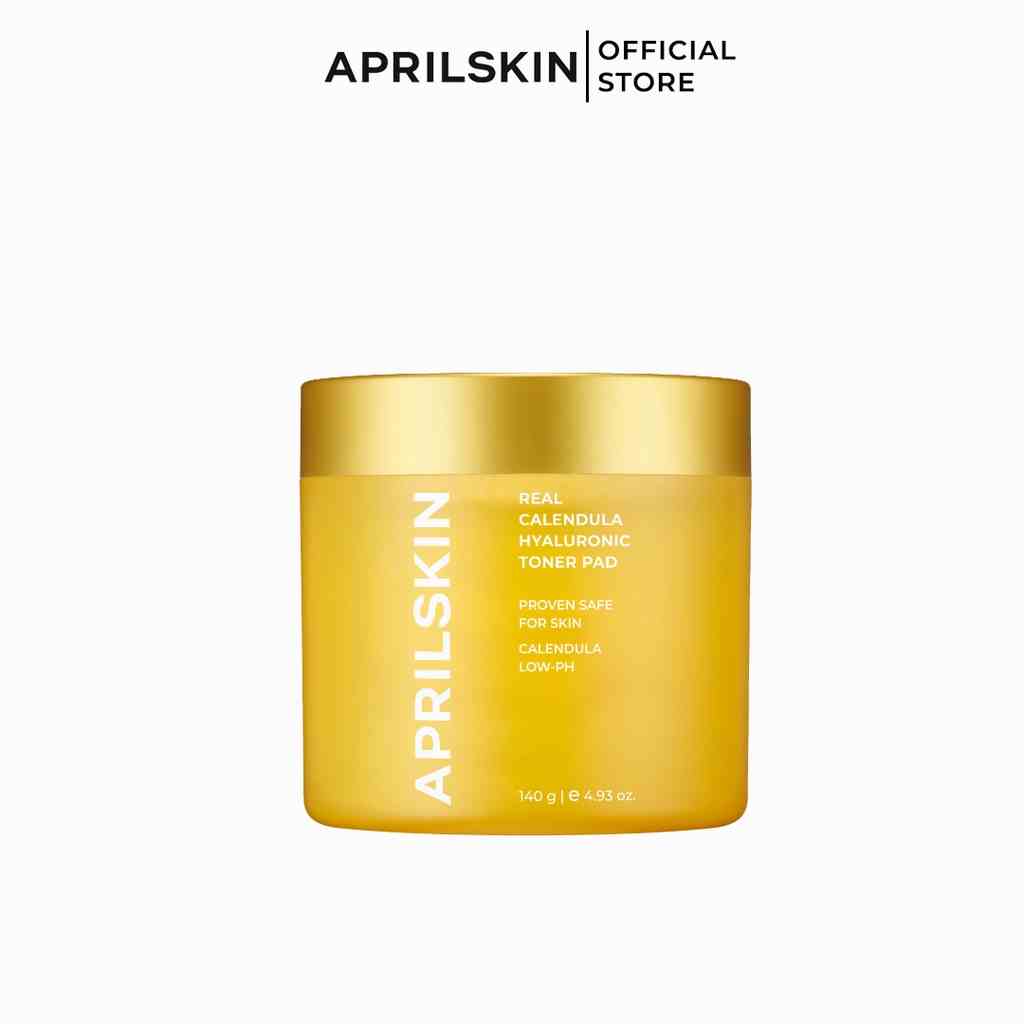 Toner dạng miếng Aprilskin Real Calendula Peeling Pad 120g/60 miếng