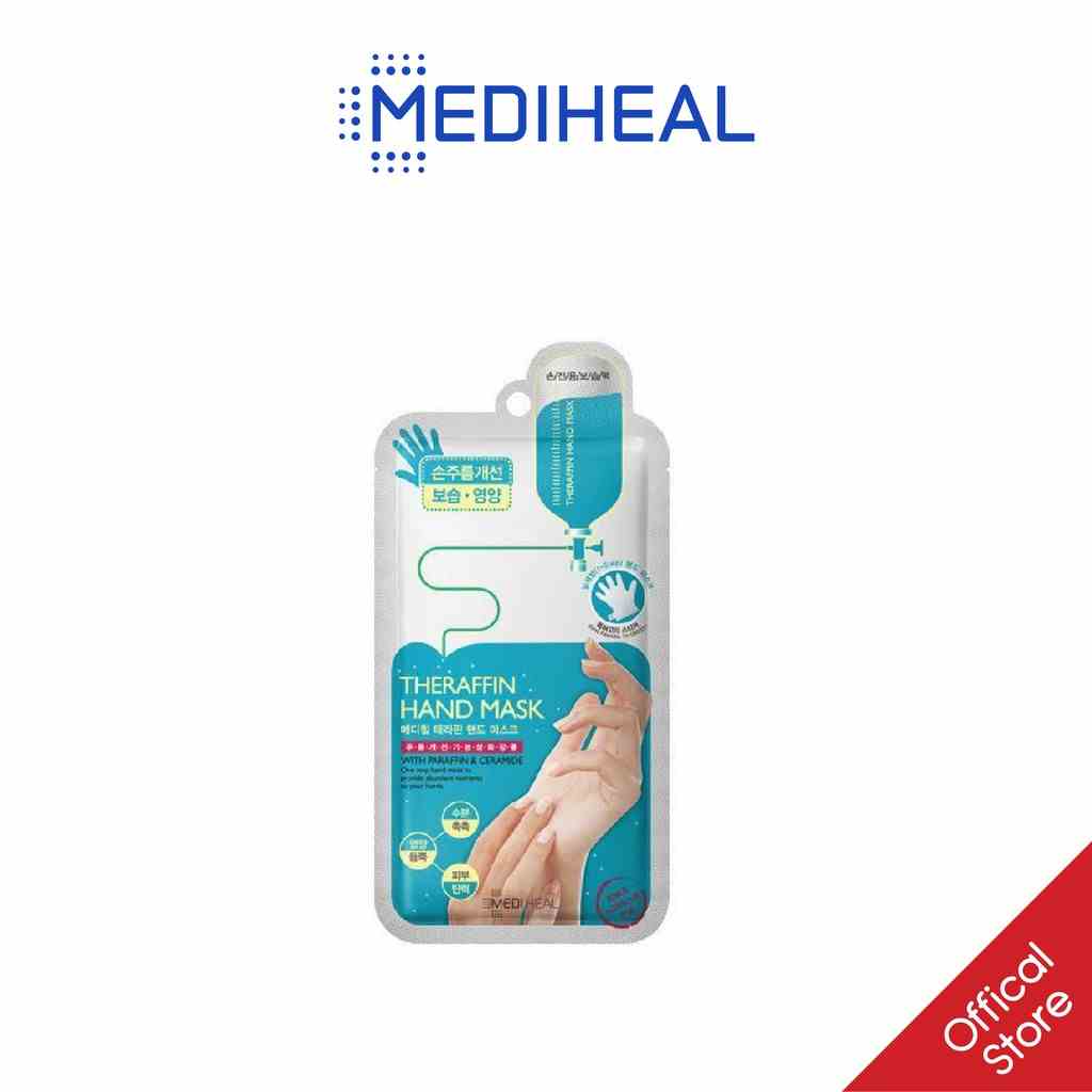 [Nhập mã COSMH22 giảm 8%] Mặt Nạ Dưỡng Da Tay Mềm Mịn Trắng Sáng Mediheal Theraffin Hand Mask 14ml