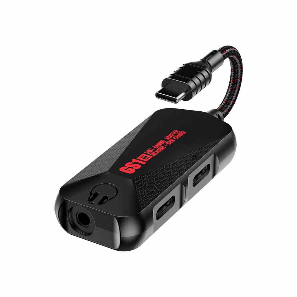 Cáp chuyển đổi cổng USB C sang AUX PLEXTONE GS1Ⅱ thích hợp cho PadPro/Air Huawei Xiaomi Samsung Nova Oneplus