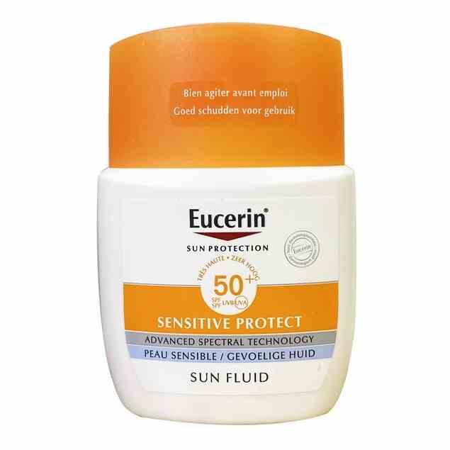 Kem Chống Nắng Cho Da Thường Đến Khô Eucerin Sensitive Protect Sun Fluid SPF50+ 50ml