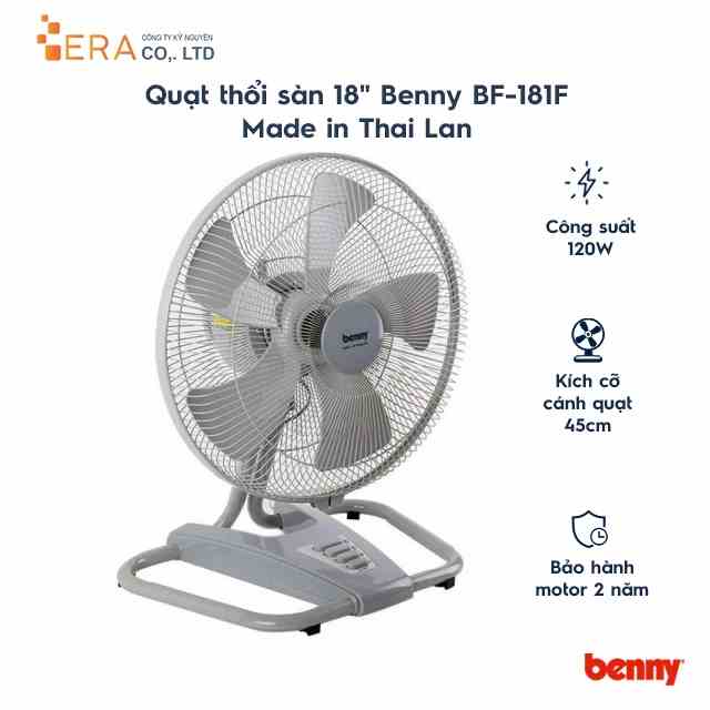 [Mã BMLT100 giảm đến 100K đơn 499K] Quạt thổi sàn 18