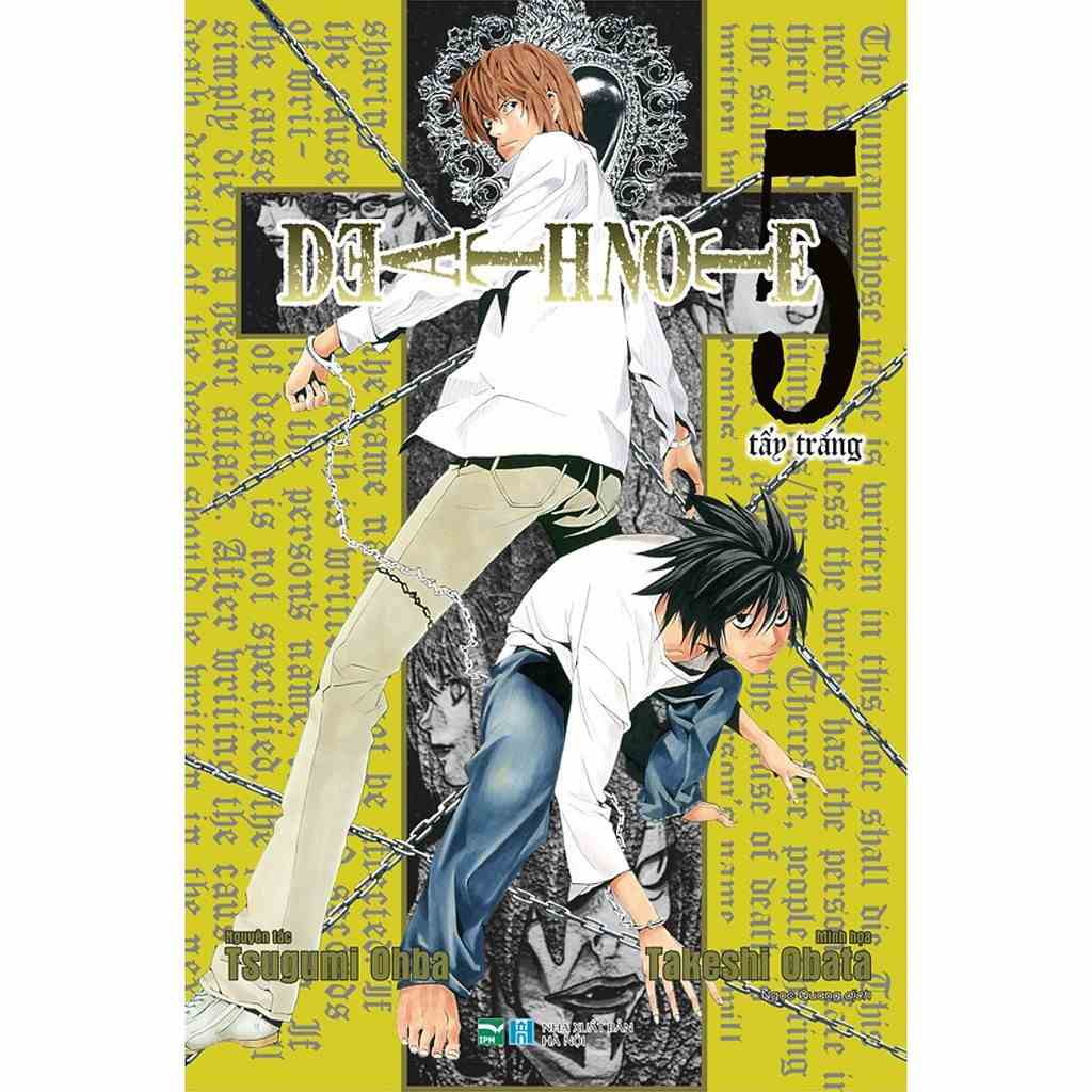 [Mã BMLTB200 giảm đến 100K đơn 499K] Truyện tranh- Death Note (full bộ 1-13)- IPM