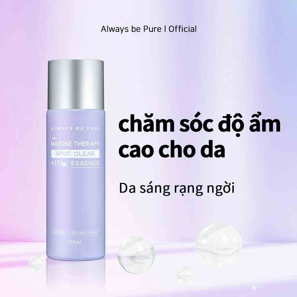 Tinh chất dưỡng da chuyên sâu ALWAYS BE PURE dạng nước trong suốt 120ml