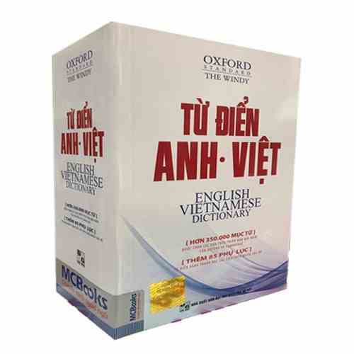 Sách - Từ Điển Oxford Anh - Việt (Hơn 350.000 Từ) (Bìa Mềm Màu Trắng)