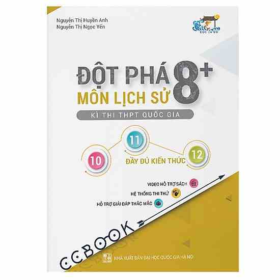 Sách - Đột Phá 8+ Môn Lịch Sử Thi THPT Quốc Gia