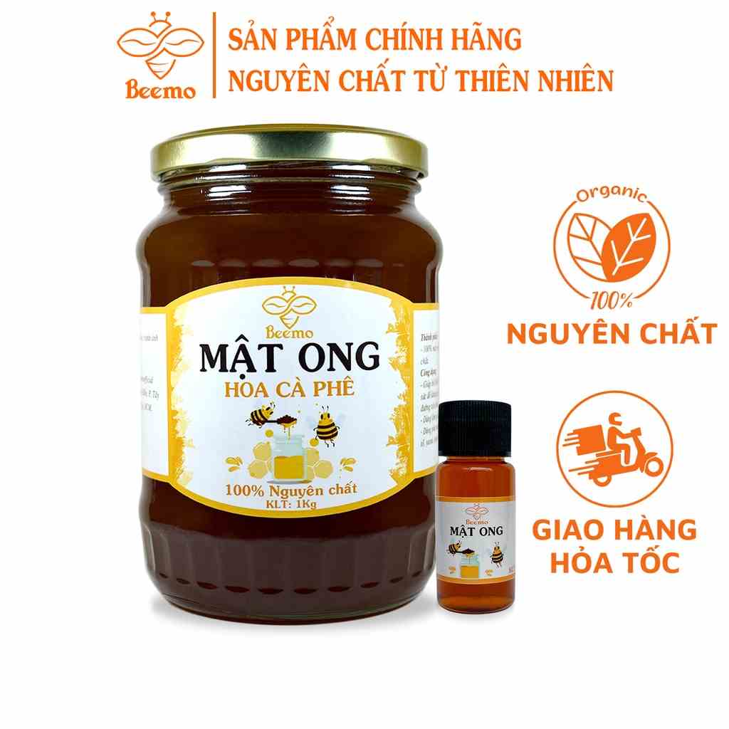 [Mã BMLTB35 giảm đến 35K đơn 99K] Mật ong nguyên chất hoa cà phê Beemo