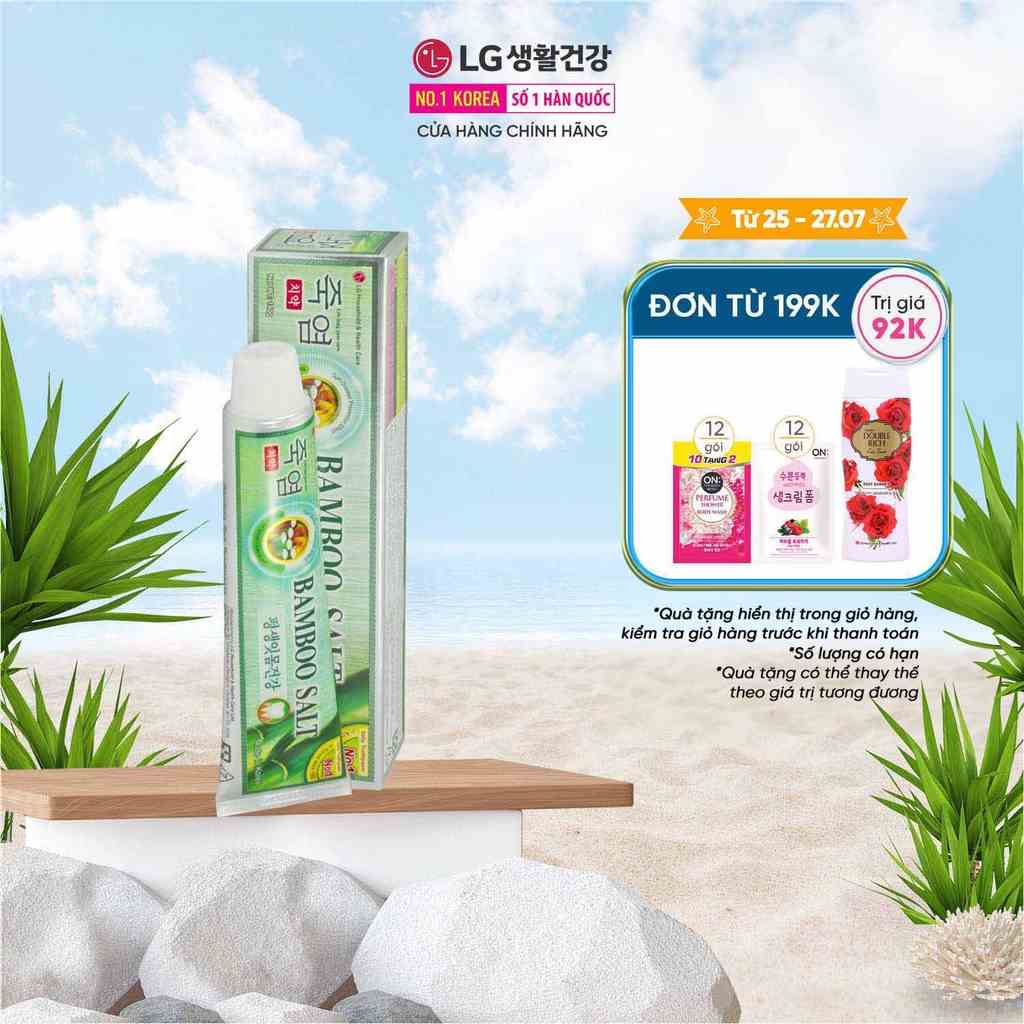 Kem đánh răng Bamboo Salt Muối Tre 140g