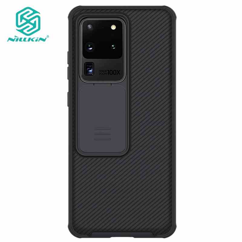 Ốp điện thoại NILLKIN cứng nắp trượt bảo vệ camera dành cho Samsung Galaxy S20 Ultra 5G