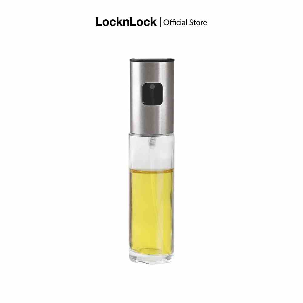 [Mã LIFEMC07CBAU giảm 50k đơn 350k] Bình xịt dầu ăn kèm phễu và cọ rửa Lock&Lock, 100ml - CKO109