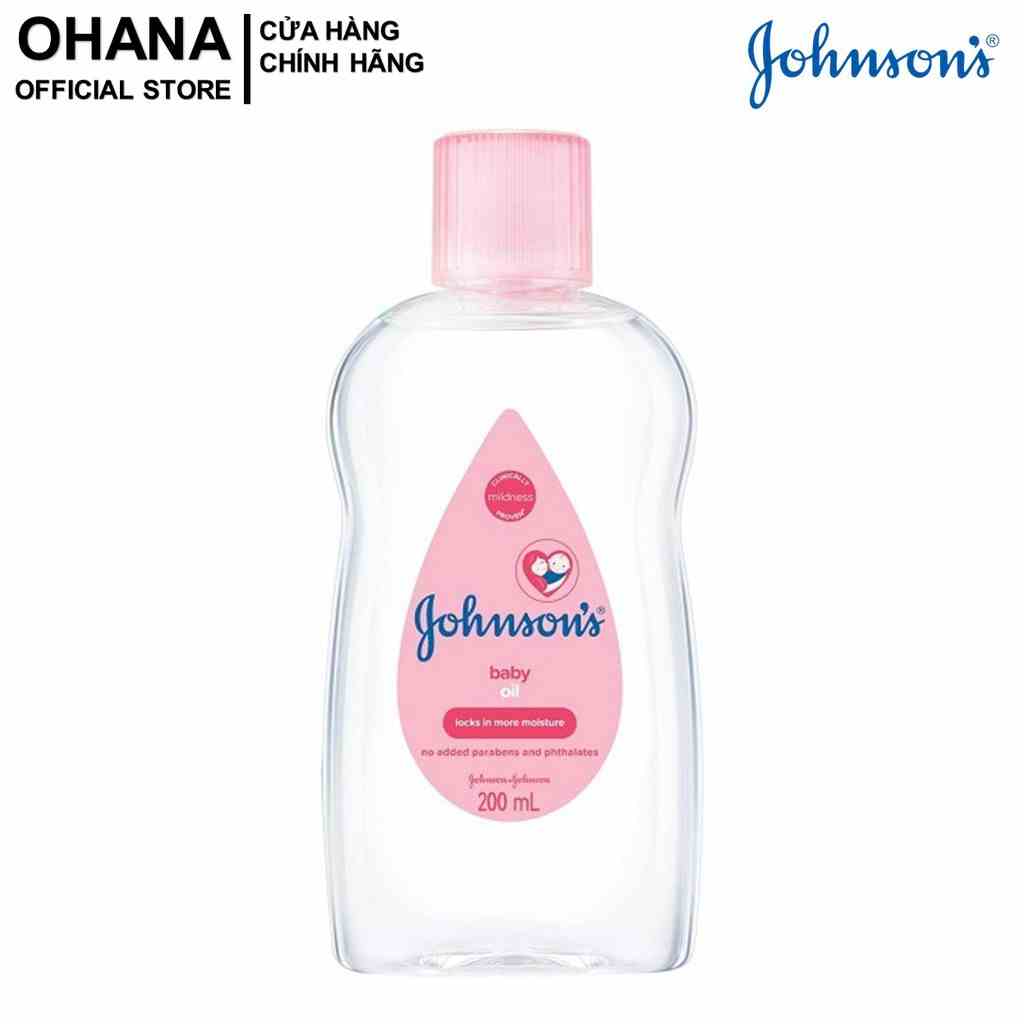 Dầu Dưỡng Ẩm Mát Xa Johnsons Baby Oil (50ml/200ml)