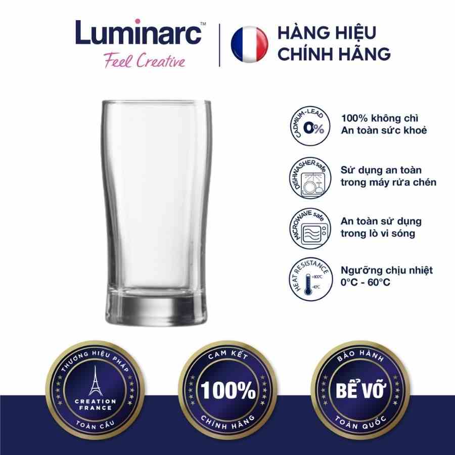 [Mã BMLTA35 giảm đến 35K đơn 99K] Bộ 6 ly thủy tinh Luminarc Fillon 240ml - LUFID0545 -hộp Arcoroc