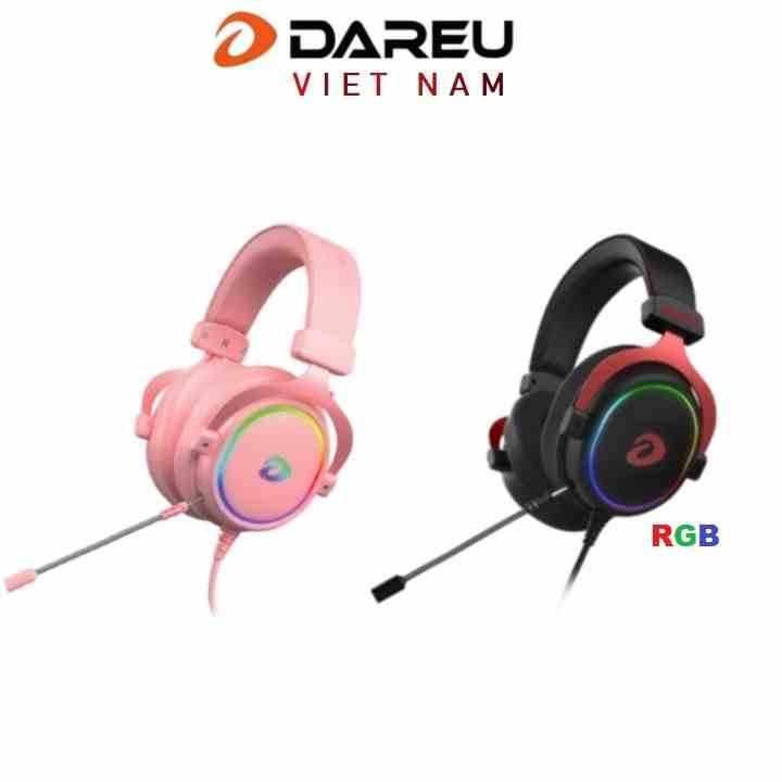 [Mã ELCL7 giảm 7% đơn 300K] Tai nghe Dareu eh925 LED RGB - 7.1 (ko tháo mic )