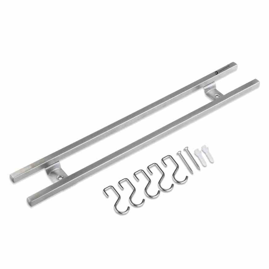 Giá nam châm kép dắt dao, treo đồ inox 304 DandiHome