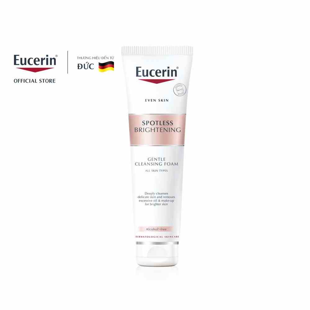 Sữa rửa mặt sáng da Eucerin Spotless Brightening Cleansing Foam 150g