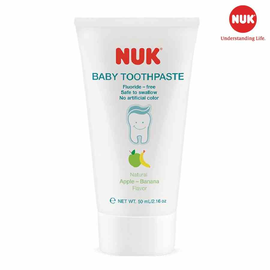 [Mã BMLTB35 giảm đến 35K đơn 99K] Kem đánh răng NUK 3-36 tháng 50ml