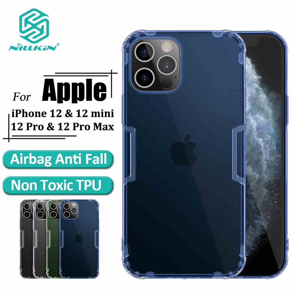 Ốp Điện Thoại NILLKIN TPU Mềm Cho iPhone 12 Mini / iPhone12 Pro / iPhone12 Pro Max Siêu Mỏng