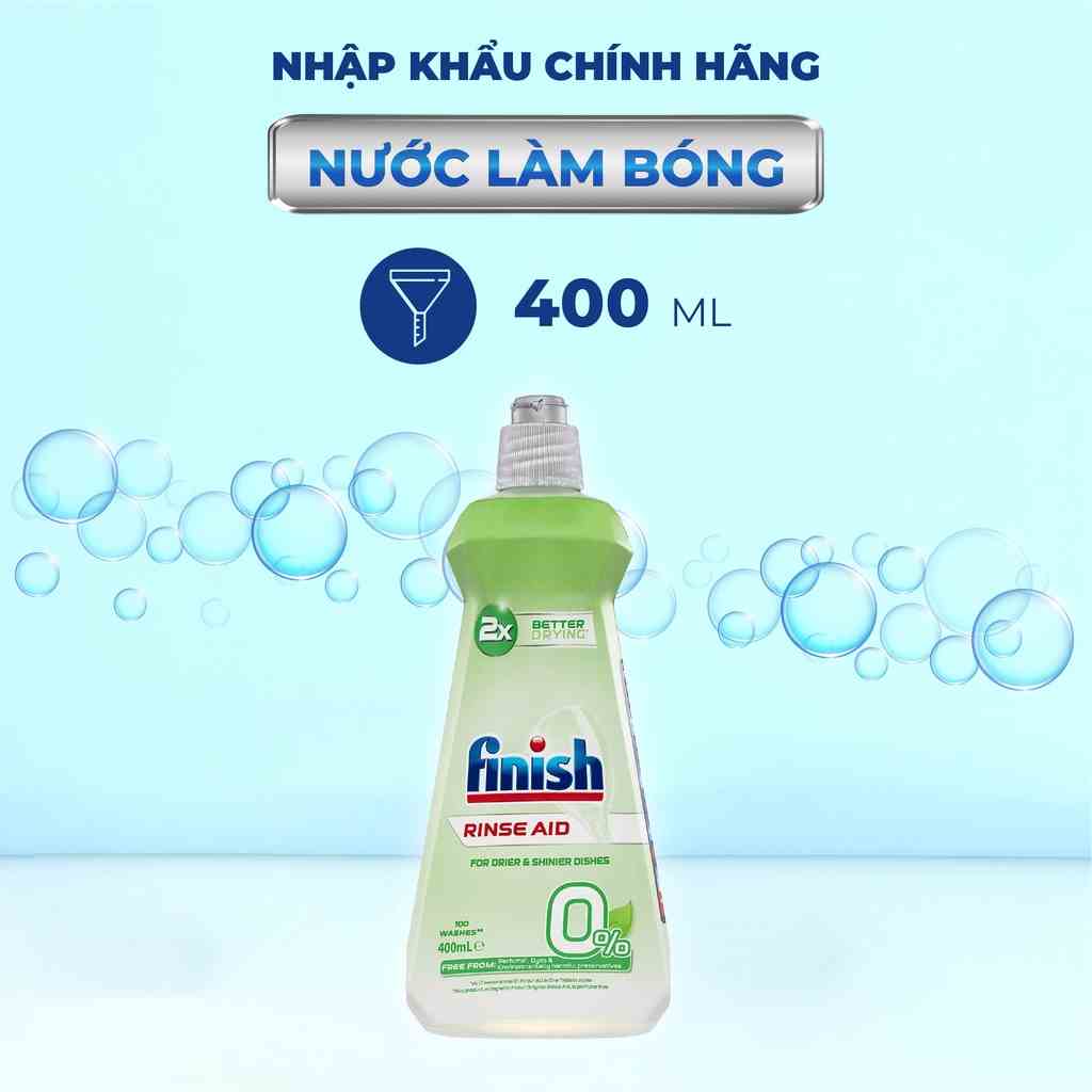 [Mã BMLTB35 giảm đến 35K đơn 99K] Nước làm bóng Finish Eco 0% 400ml