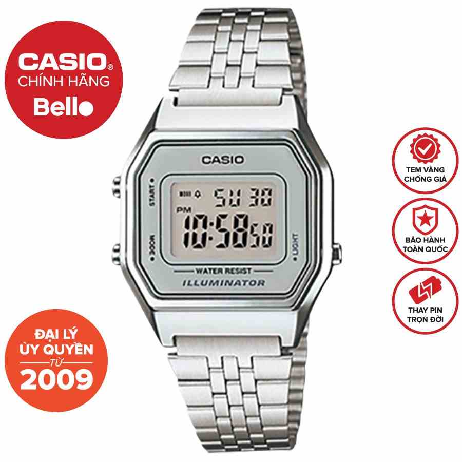 Đồng hồ Casio Nữ LA680 chính hãng bảo hành 1 năm Pin trọn đời