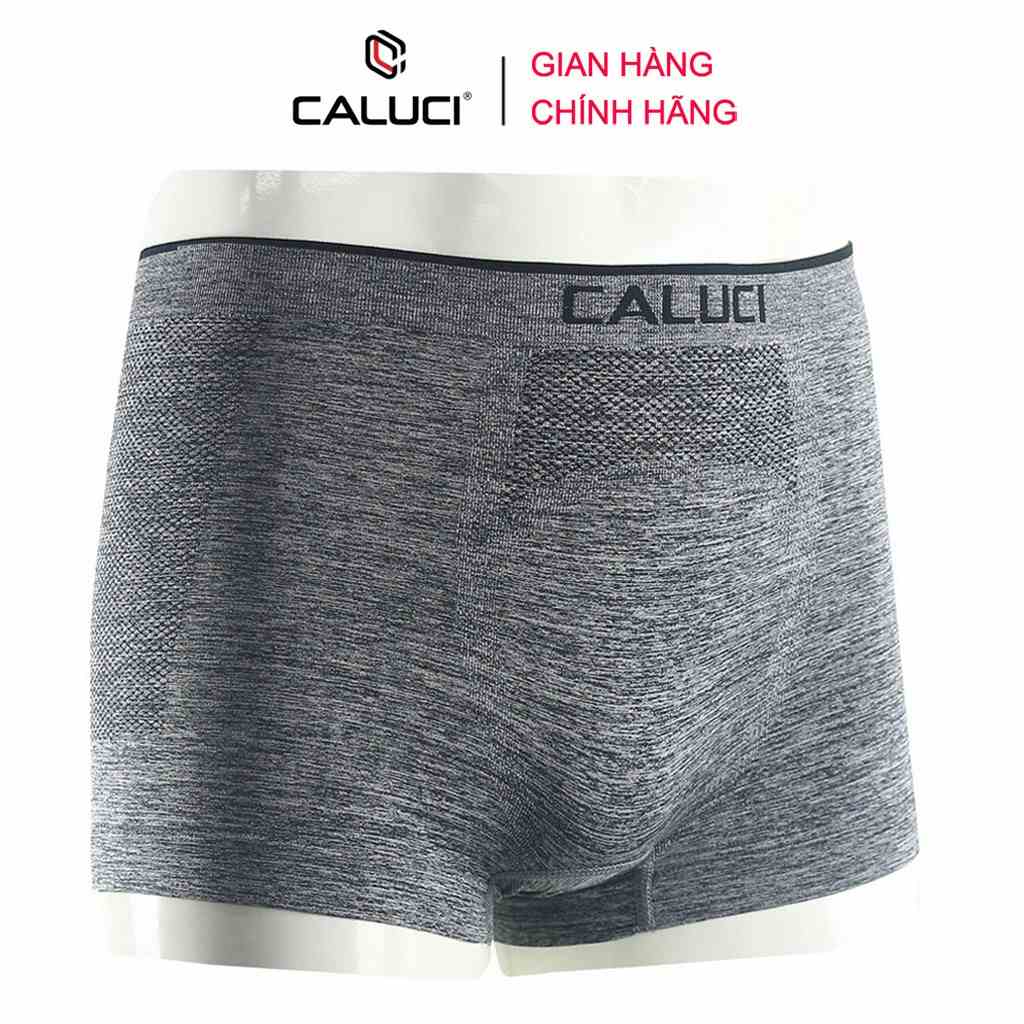 [Mã BMLTB35 giảm đến 35K đơn 99K] Quần lót nam Boxer CALUCI CA13, dệt liền cao cấp, xốp, nhẹ, mềm mịn, co giãn 4 chiều