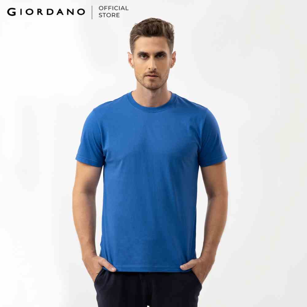 Áo Thun Nam Cổ Tròn Giordano 01020250