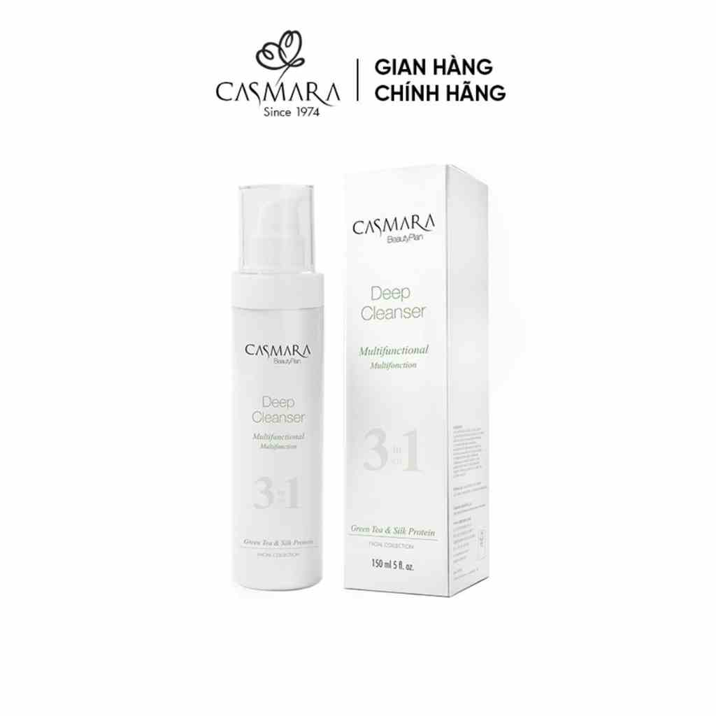 Sữa Rửa Mặt CASMARA 3IN1 Facial Cleanser 150ml