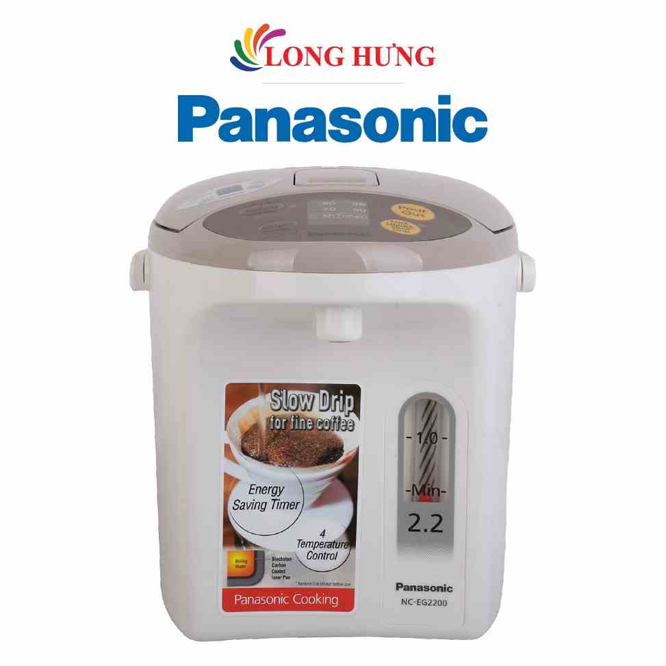 Bình thủy điện Panasonic 2.2 lít NC-EG2200CSY - Hàng chính hãng