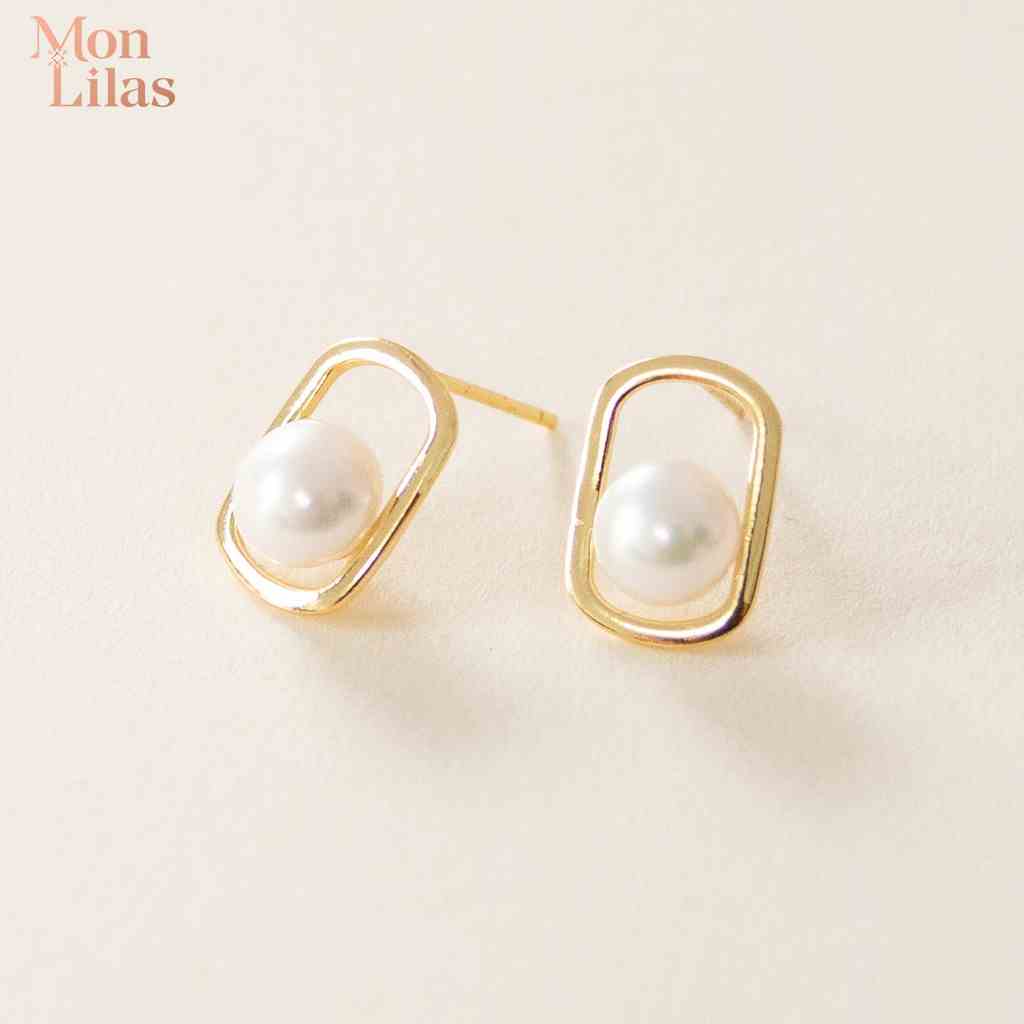 Khuyên Tai Bạc Mon Lilas Quý Phái Earring K0420007-8