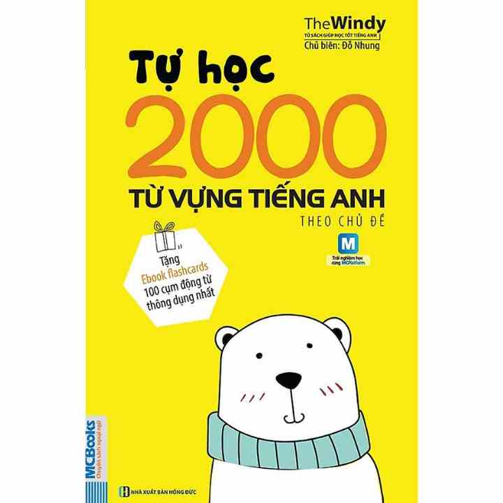 [Mã BMLTA35 giảm đến 35K đơn 99K] Sách - Tự Học 2000 Từ Vựng Tiếng Anh Theo Chủ Đề