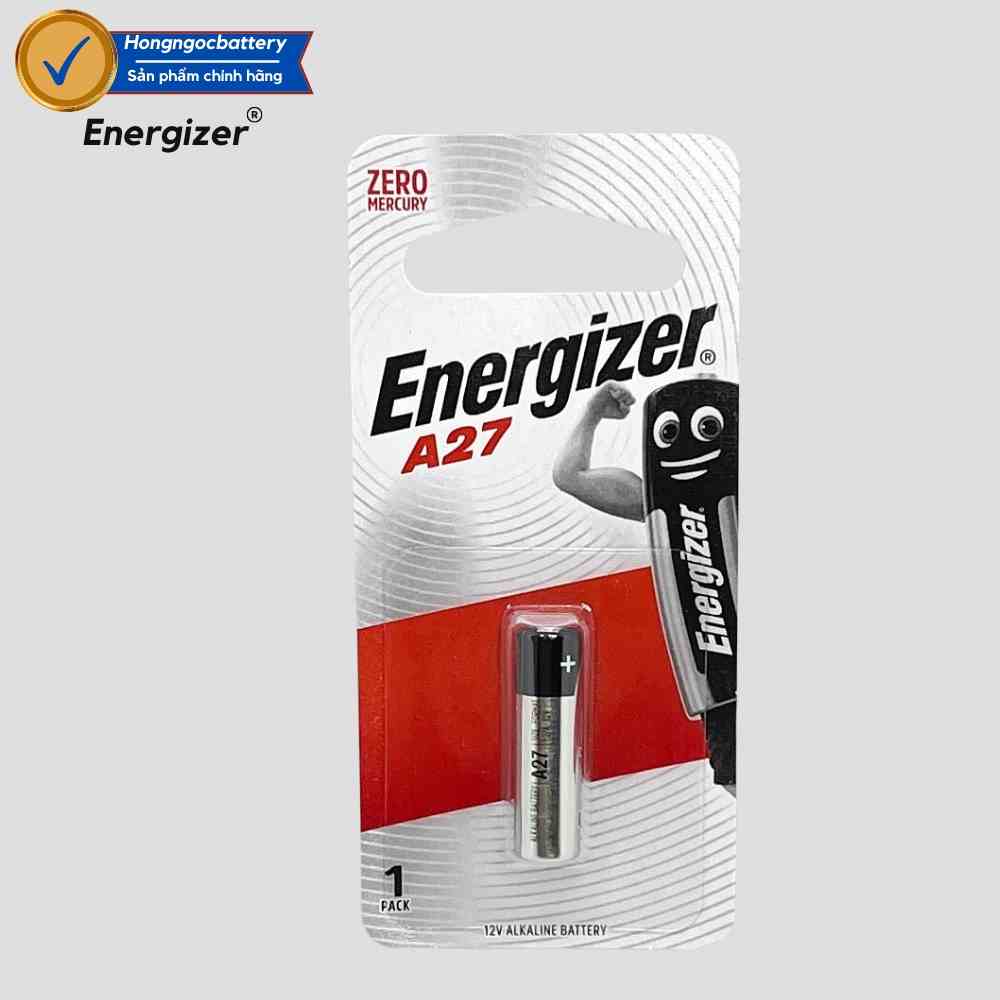 [Mã BMLTB35 giảm đến 35K đơn 99K] Vỉ 1 Viên Pin A27 Energizer 12 V dùng cho remote Hàng Chính Hãng