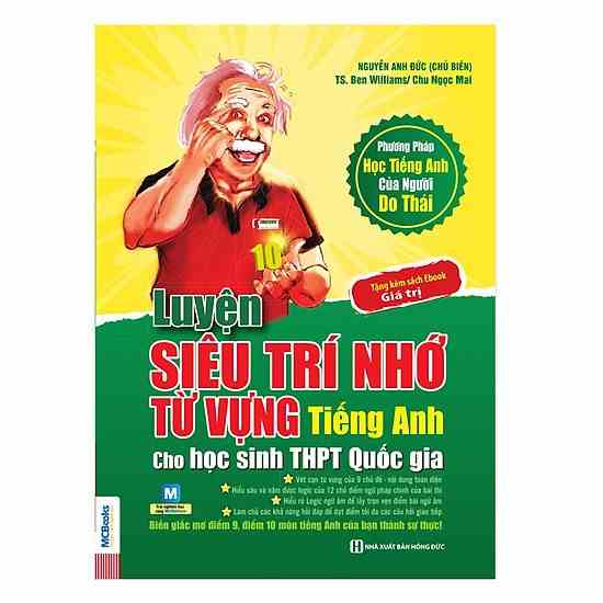 Sách - Luyện Siêu Trí Nhớ Từ Vựng Tiếng Anh Dành Cho Học Sinh THPT Quốc Gia (Tái Bản)