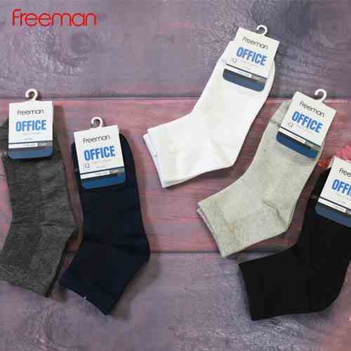 [Mã BMLTB35 giảm đến 35K đơn 99K] [Combo 5 đôi] Tất cổ trung, chất liệu cotton FREEMAN