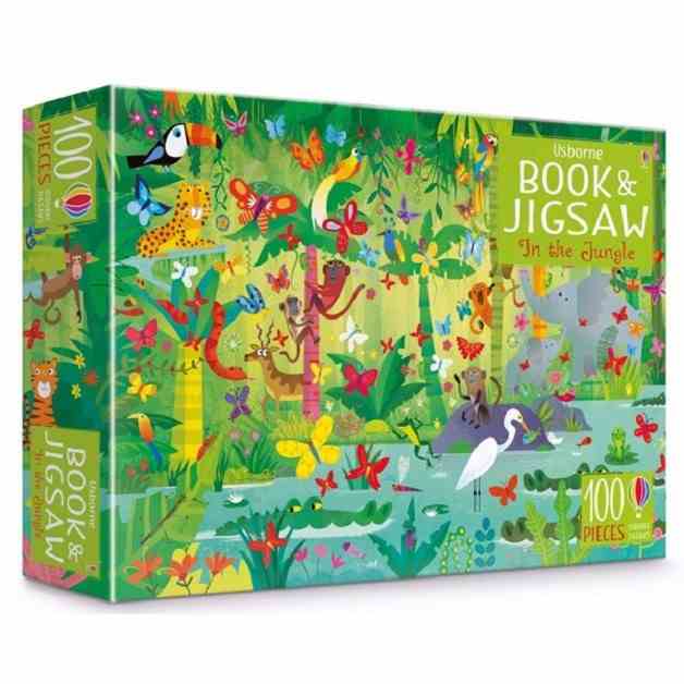 Sách - Book And Jigsaw In The Jungle