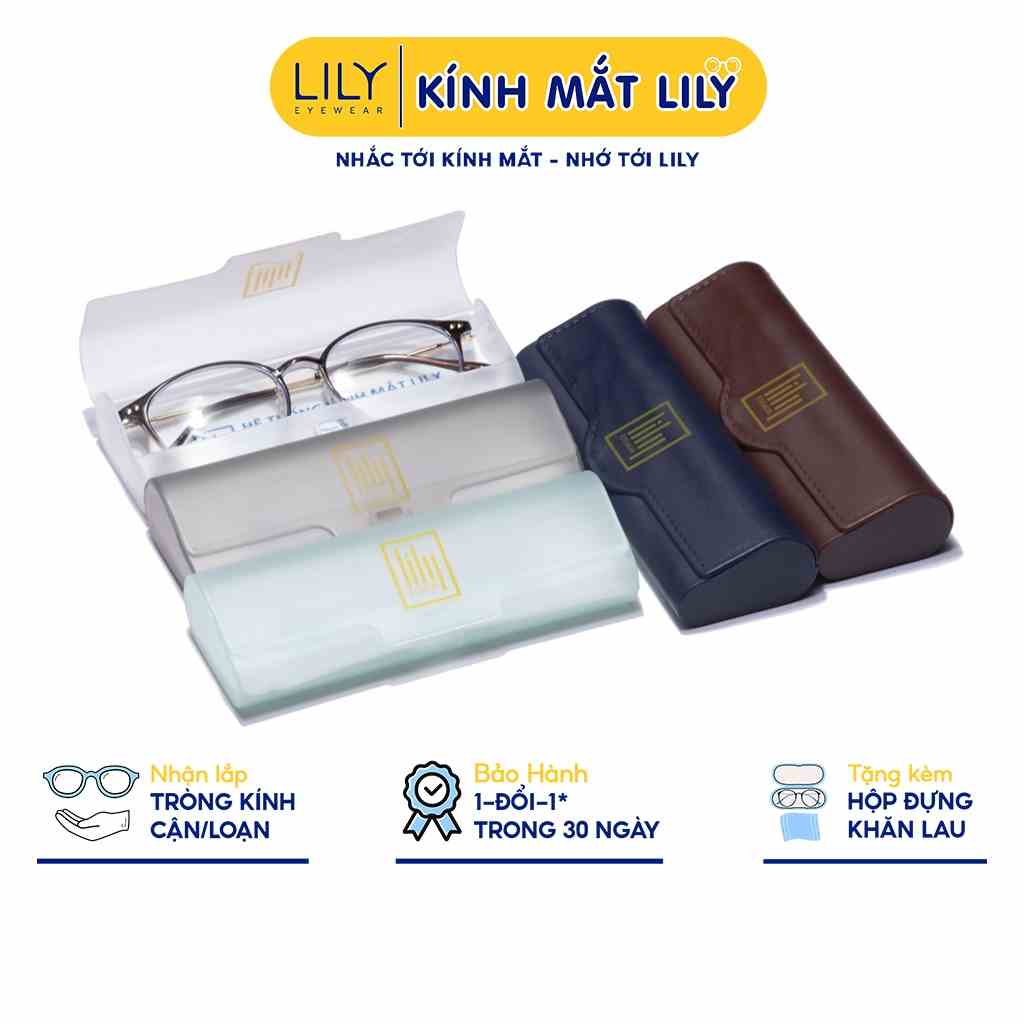 Hộp đựng kính mắt Lilyeyewear Màu ngẫu nhiên