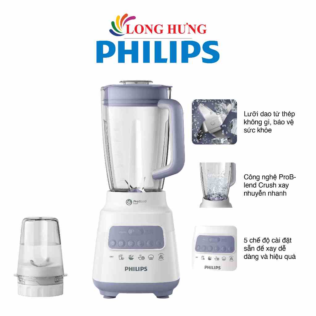 Máy xay sinh tố Philips HR2221/00 - Hàng chính hãng