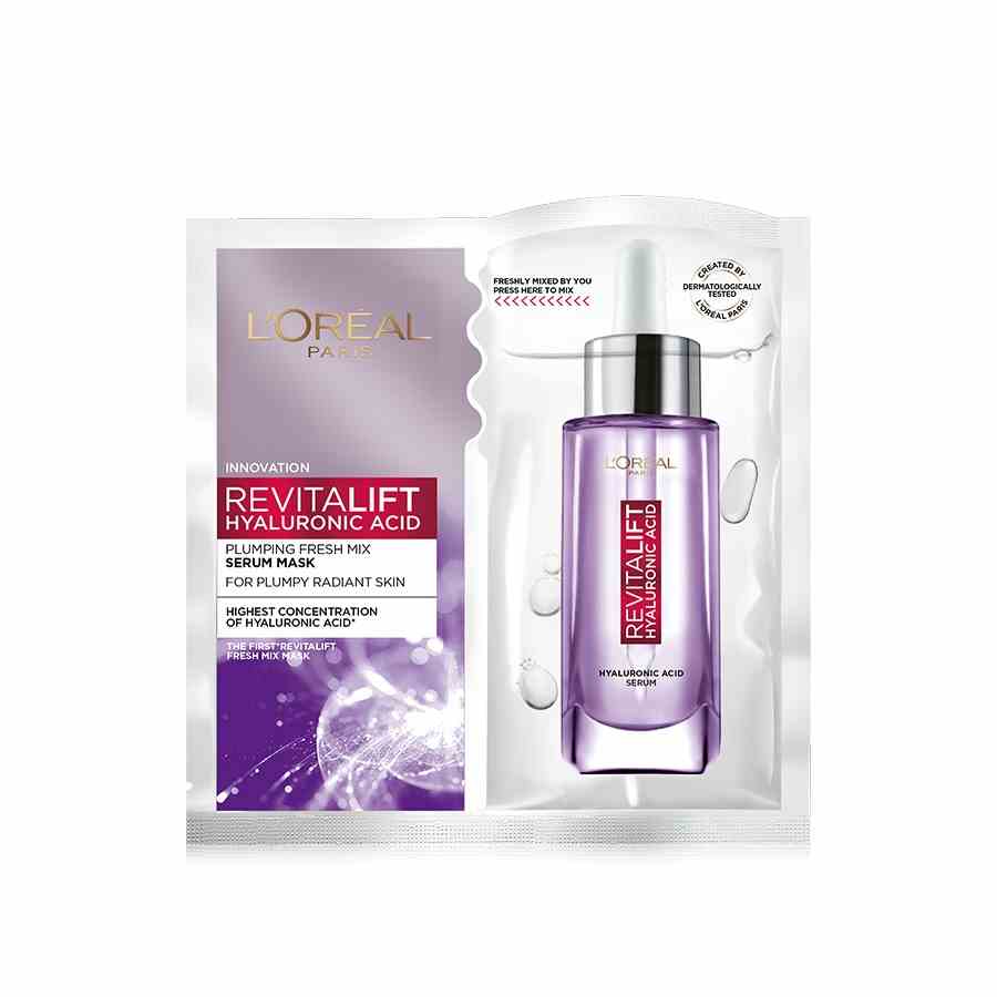 Mặt nạ kết hợp serum căng mịn Revitalift Fresh Mix Plumping Serum LOreal Paris 33g