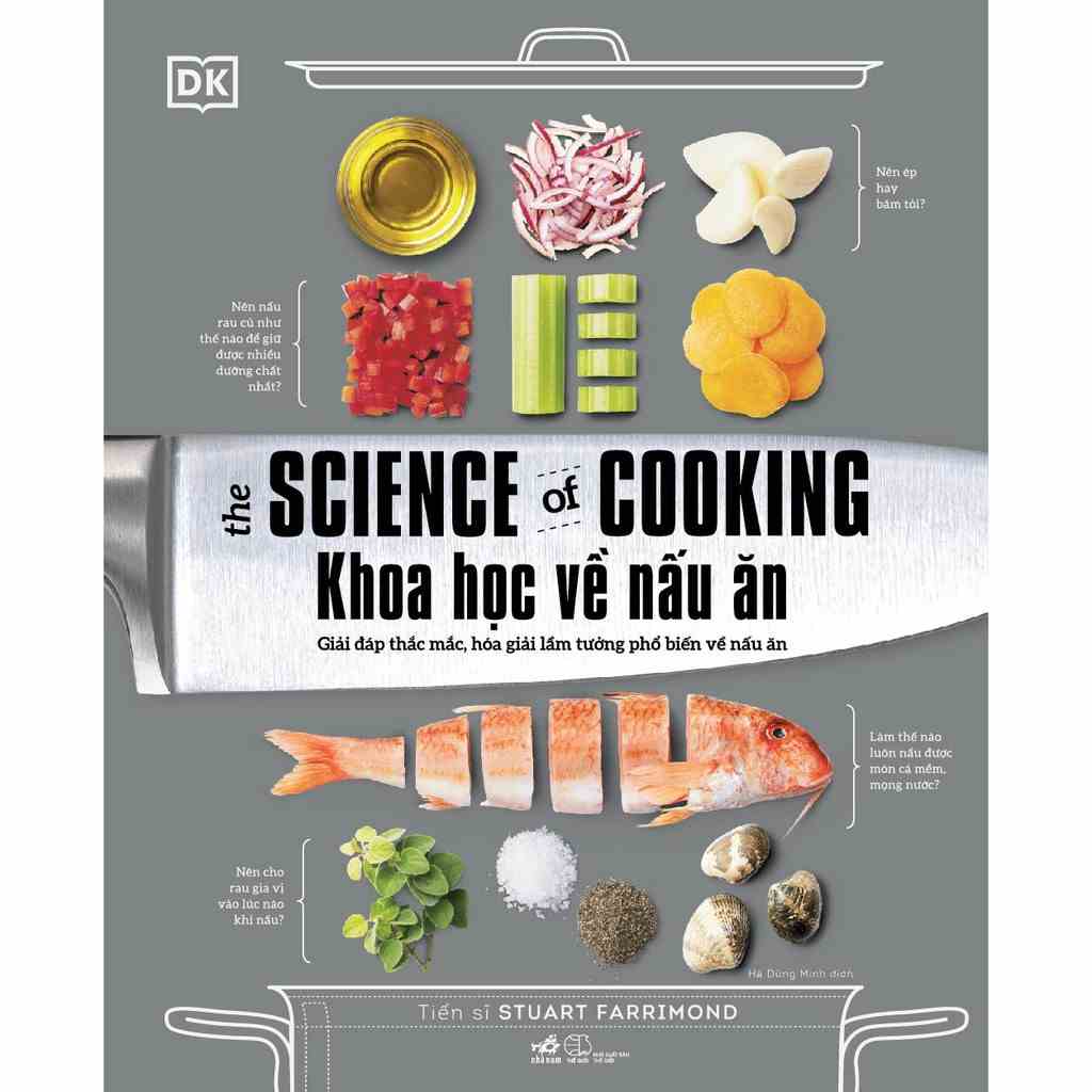 Sách Khoa học về nấu ăn The science of cooking (Bìa cứng)