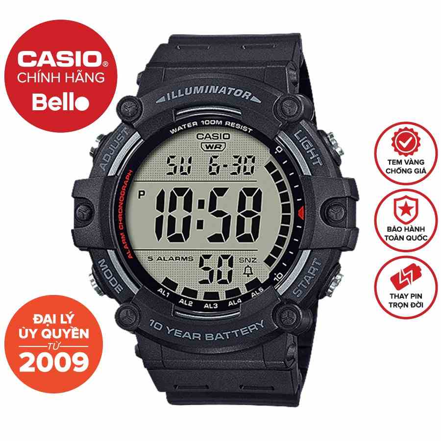 Đồng hồ Nam dây nhựa Casio AE-1500 chính hãng bảo hành 1 năm Pin trọn đời